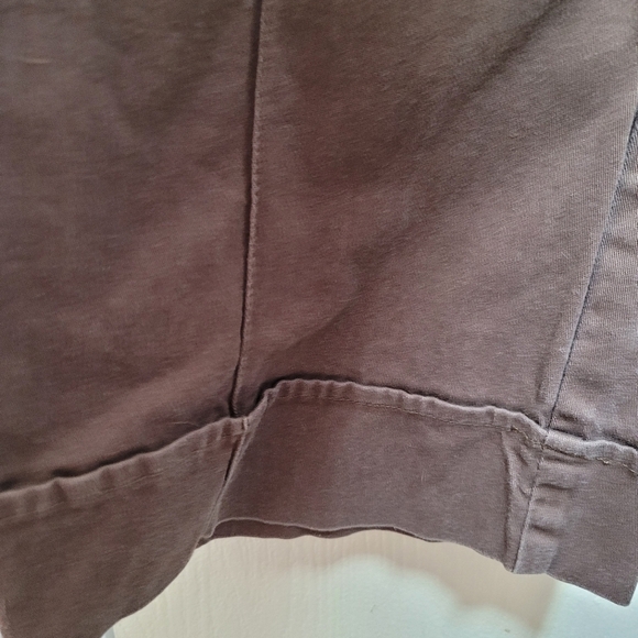 Womens Brown Denim Pants - Picture 3 of 4